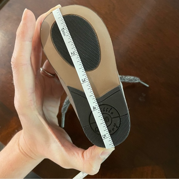 Bonpoint Suede Derby Baby Boots, Size 20 - Picture 7 of 7